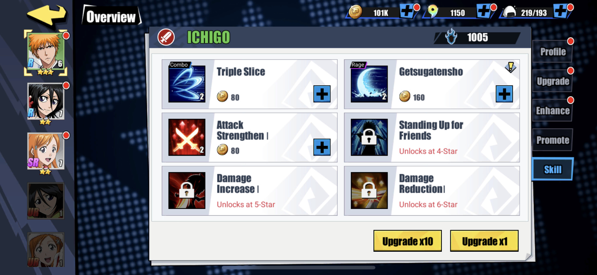 Character Upgrade System 5