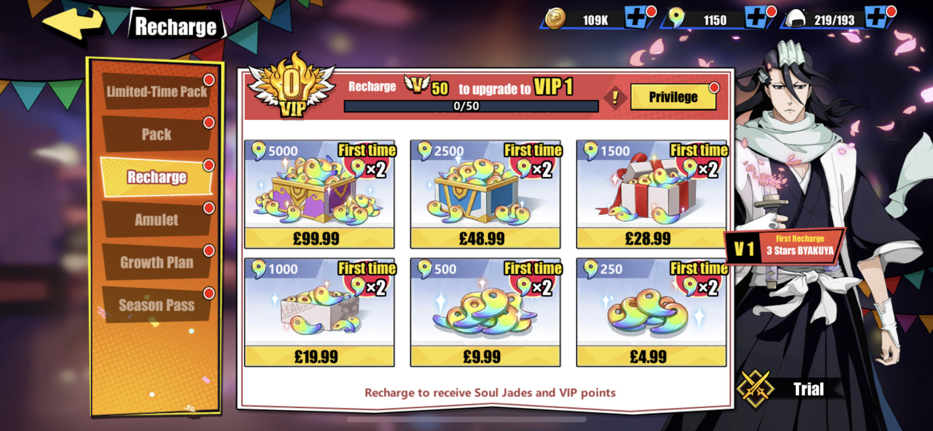 In-game Shop Interface